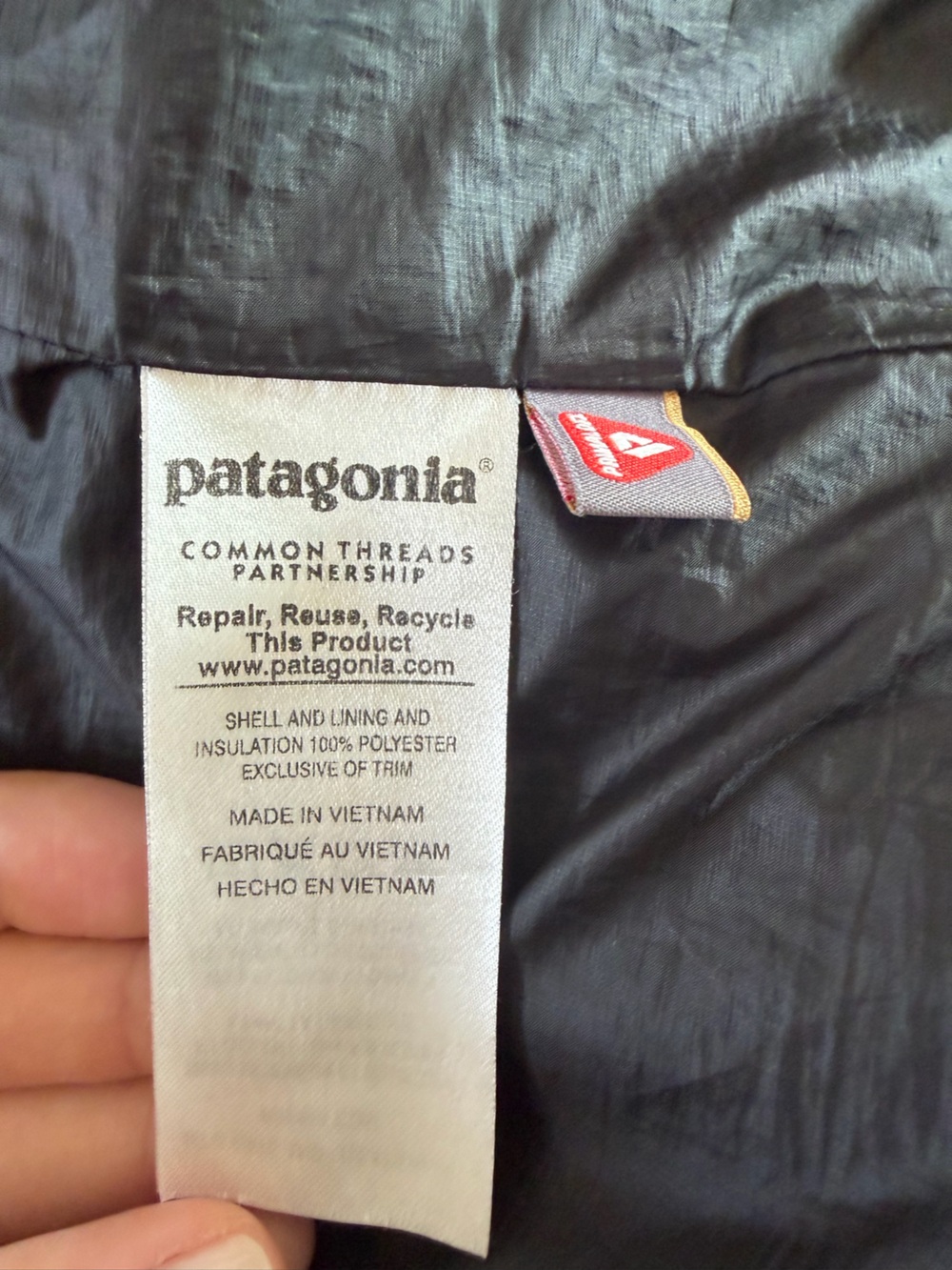Patagonia Women's Nano Puff Hooded Jacket - Black - Picture 6 of 7